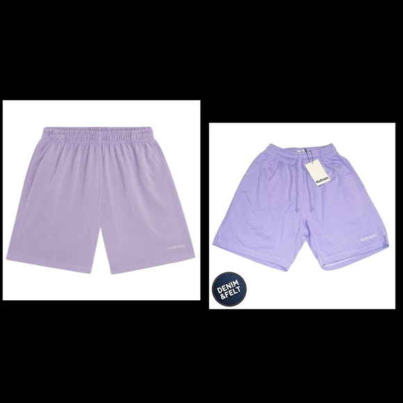 MadHappy SUMMER COLLECTION MESH SHORT Purple/Lavender Mesh Shorts | NEW/NWT💜💜 - Picture 1 of 12